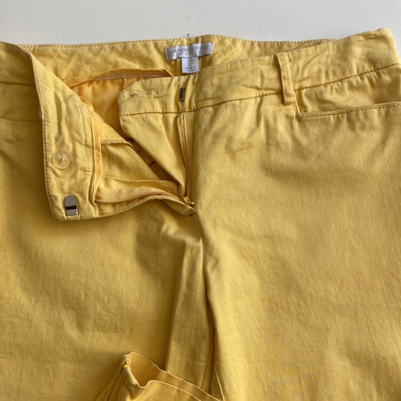 New York & Company Super Comfy Flat Front Stretch Trousers Ankle Pants, Size 4 - Picture 6 of 9